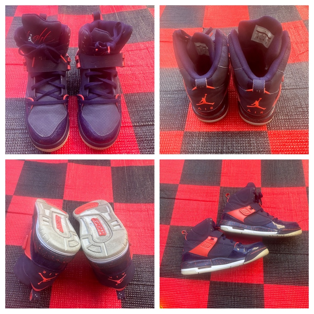 Jordan FLT 45 Hi GS Imperial Purple size 7Y
Style: 547769-561 B18